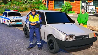 ПОДСТАВНОЙ ПОЛИЦЕЙСКИЙ ОСТАНОВИЛ ОПЕРСКУЮ ВАЗ 21099! - РЕАЛЬНЫЕ ПАЦАНЫ В GTA 5