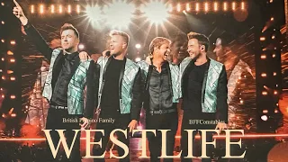 WESTLIFE The Wild Dreams Tour All Hits ( Brighton Centre 08.Dec.2022) with LY RA their Guest