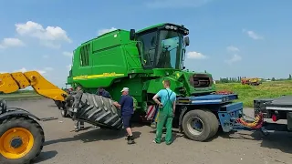 Доставили клієнту комбайн John Deere 9780i CTS (Миколаївська обл.)