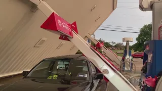 Cleanup continues in the Waco and Temple area after severe storms hit the area