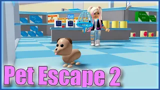 DOKÁŽU CHYTNOUT VENDU JAKO PSA?😱😂 Roblox Pet Escape 2 w/@VendaliRoblox