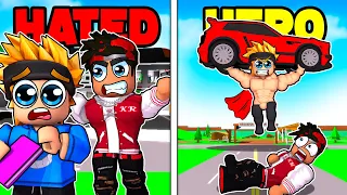 BULLIED to SUPERHERO in Roblox Brookhaven RP!!