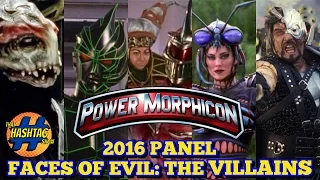 Power Rangers Villains Panel [FULL]| Power Morphicon 2016 | Morphin' Monday
