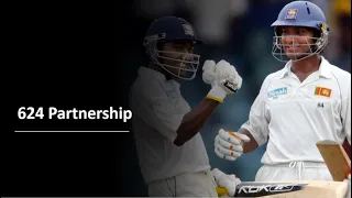 World Record Partnership of 624 runs | Kumar Sangakkara & Mahela Jayawardene