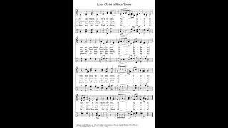 Congregational Hymn  “Jesus Christ Is Risen Today”