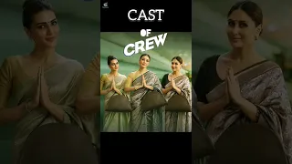 Crew Movie Cast I Tabu, Kareena, Kriti, Diljit, Kapil Sharma I March 29 #shorts #crew