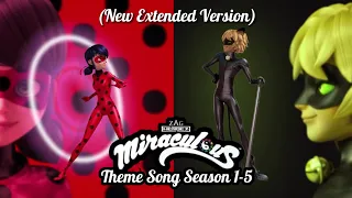 【OLD】Miraculous ~ THEME SONG (Season 1-5) | New Extended Version