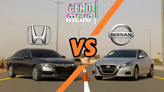 هوندا اكورد ضد نيسان التيما | Honda Accord VS Nissan Altima 2020