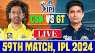 Live: CSK Vs GT, Match 59, Ahmedabad | IPL Live Scores & Commentary |  Chennai vs Gujarat IPL 2024