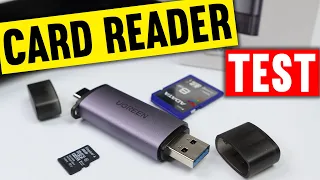 Ugreen Card Reader USB 3.0 Test USB-C USB-A SD and Micro SD Card Reader Unboxing & Review
