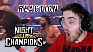 JIMMY USO TURNS ON ROMAN REIGNS! 😲 | WWE Night of Champions 2023 LIVE REACTION