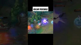 VEIGAR PENTAKILL | VEIGAR GUIDE S14 | LOL MONTAGE #veigar #shorts #wildrift #leagueoflegends