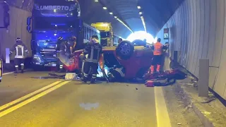 Incidente mortale galleria Lama Bianca Campobasso.