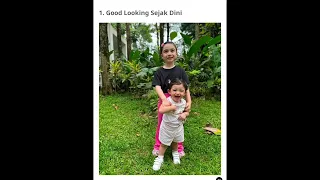 Raqeema anak Nabila Syakieb, Dan Baby Guzel anak Margin Wieheerm ! ❤️😘😎🤗 (24-05-2023|08.53) #shorts