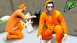 Побег из Тюрьмы по СЕКРЕТНОМУ ТОННЕЛЮ перед СМЕРТНОЙ КАЗНЬЮ! - GTA 5 RP Radmir (Моды ГТА 5)