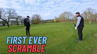 First EVER Scramble Golf Challenge! (Gone Wild!) ⛳️ | Unleashing Chaos on the Course