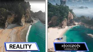 Horizon Forbidden West VS Reality | Real World Locations Comparison
