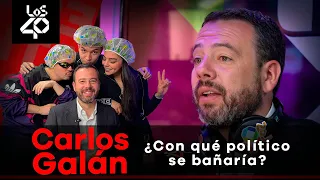 Carlos Fernando Galán, ¿Con qué político se bañaría? 🫣🙊