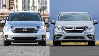 2021 Honda Odyssey vs Old Honda Odyssey