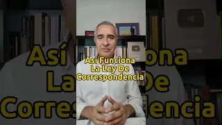 Así Funciona La Ley De Correspondencia