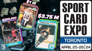 Inside Canada’s Ultimate Sports Collectibles Show : A Tour of the Sport Card Expo Toronto!