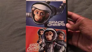 Space Chimps 1&2 dvd unboxing