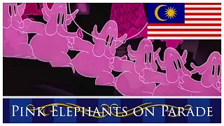 Dumbo (1941) - Pink Elephants on Parade | Malay (Bahasa Melayu)