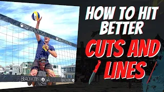 Volleyball Tips | SECRETS to Hitting Better High Lines and Cut Shots