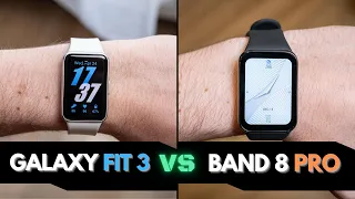 ¿DECEPCIÓN? ⌚ Samsung Galaxy Fit 3 vs Xiaomi Smart Band 8 Pro COMPARATIVA en ESPAÑOL