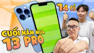 14 triệu, cuối năm mua iPhone 13 Pro có sợ xanh màn không?