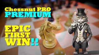 🔥 Caro-Kann Defense | BRILLIANT Chessnut PRO Premium Pieces & BRILLIANT GAME!