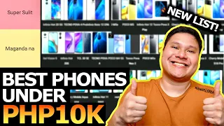 Top Smartphones Under PHP10K Tier List 2022 Updated!