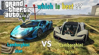 GTAV : LAMBORGHINI SIAN VS LAMBORGHINI TERZO 🔥|| GTAV GAMEPLAY