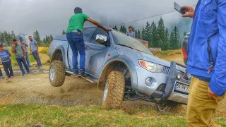 Mitsubishi L200 vs Jeep RUBICON vs Nissan NAVARA     OFF Road @TURKEY