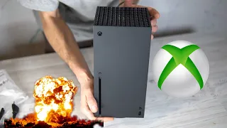 XBOX Series X распаковка и первая настройка