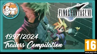 Final Fantasy VII - All Trailers 1997-2024