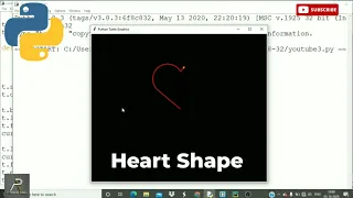 Python Turtle - Love Heart Tutorial | Anmol Agrawal