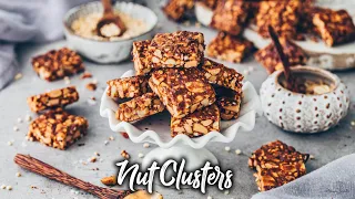 How to make Nut Clusters ♡ Mini Peanut Bars ♡ Quick & Easy Snack Recipe!