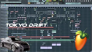 TOKY DRIFT(remixed) fl studio remake | KaalaH