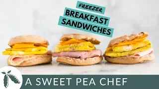 Make-Ahead Freezer Breakfast Sandwiches | A Sweet Pea Chef