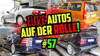 Porsche 944 S & Mercedes C32 AMG! - Prüfstandstag Halle77 - MARCO nimmt EURE Autos ran!