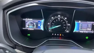 Реальный расход Ford Fusion Energy