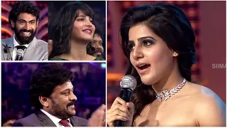 Samantha Impressed Everyone With Her Cute And Lovely Speech