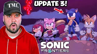 NEW SONIC FRONTIERS UPDATE 3 TRAILER REACTION + ANALYSIS!