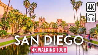 San Diego, California 4K Walking Tour - Captions & Immersive Sound [4K Ultra HD/60fps]