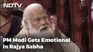 Watch: A Tear In PM Modi's Eye In Parliament, What Made This An Emotional Moment