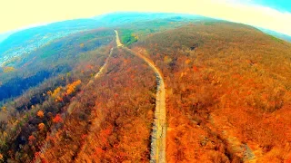 Aerial View of Centralia - Pennsylvania