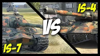 ► IS-7 vs IS-4, Which is The Best? - World of Tanks IS-4 & IS-7 Gameplay