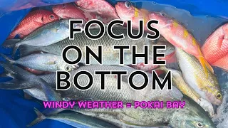 FOCUS ON THE BOTTOM | Pokai Bay | Kayak Fishing Hawaii