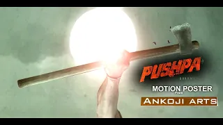 PUSHPA NEW MOTION POSTER | Allu Arjun | Pushpa | Rashmika | Fahadh Faasil | DSP | Sukumar